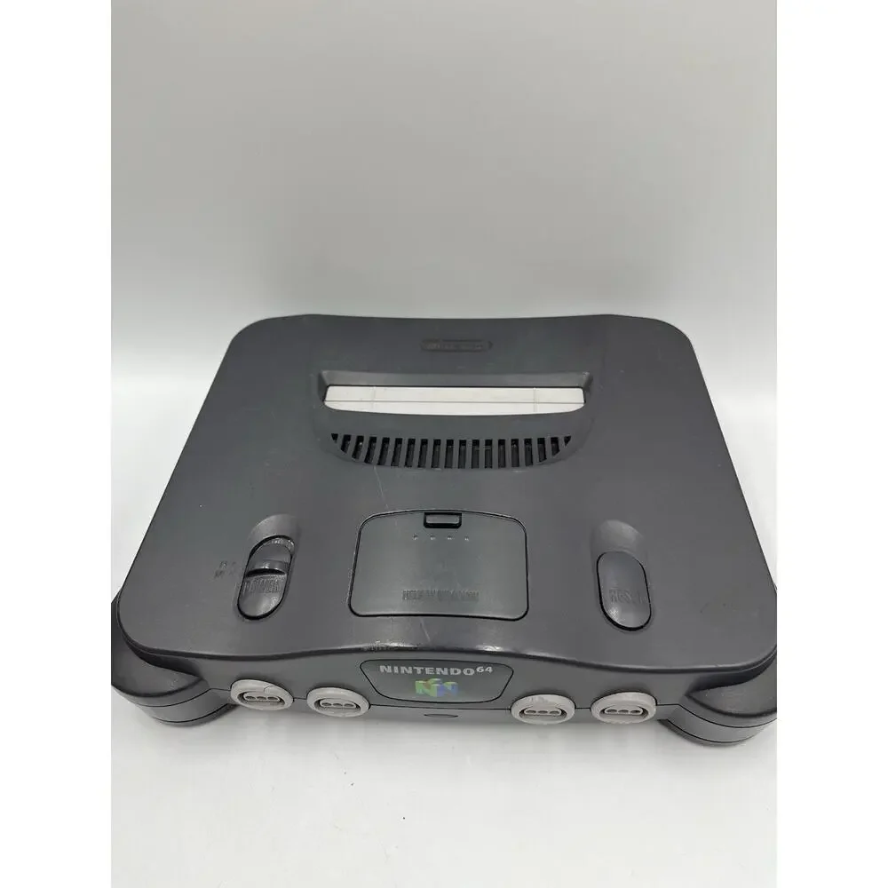 Nintendo 64 N64 Console NUS-001(USA) w/ OEM Power Adapter - TESTED